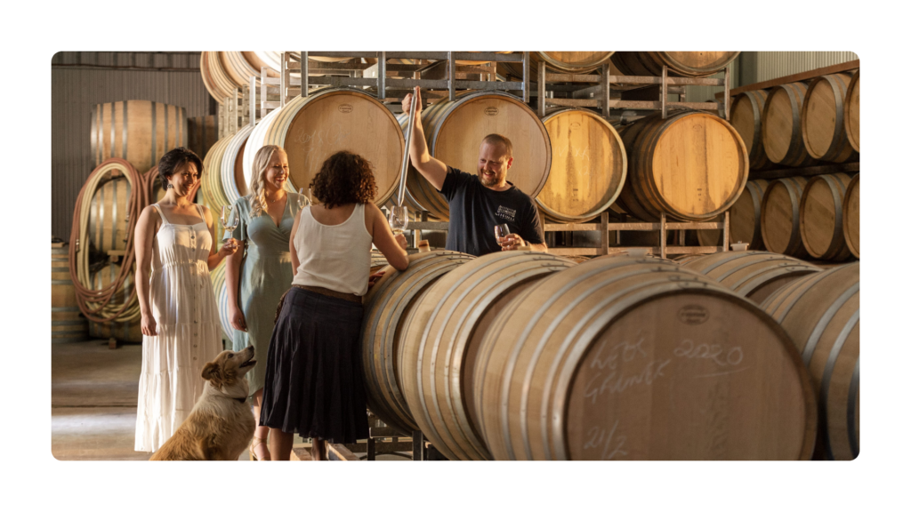 Wine regions without the logistics