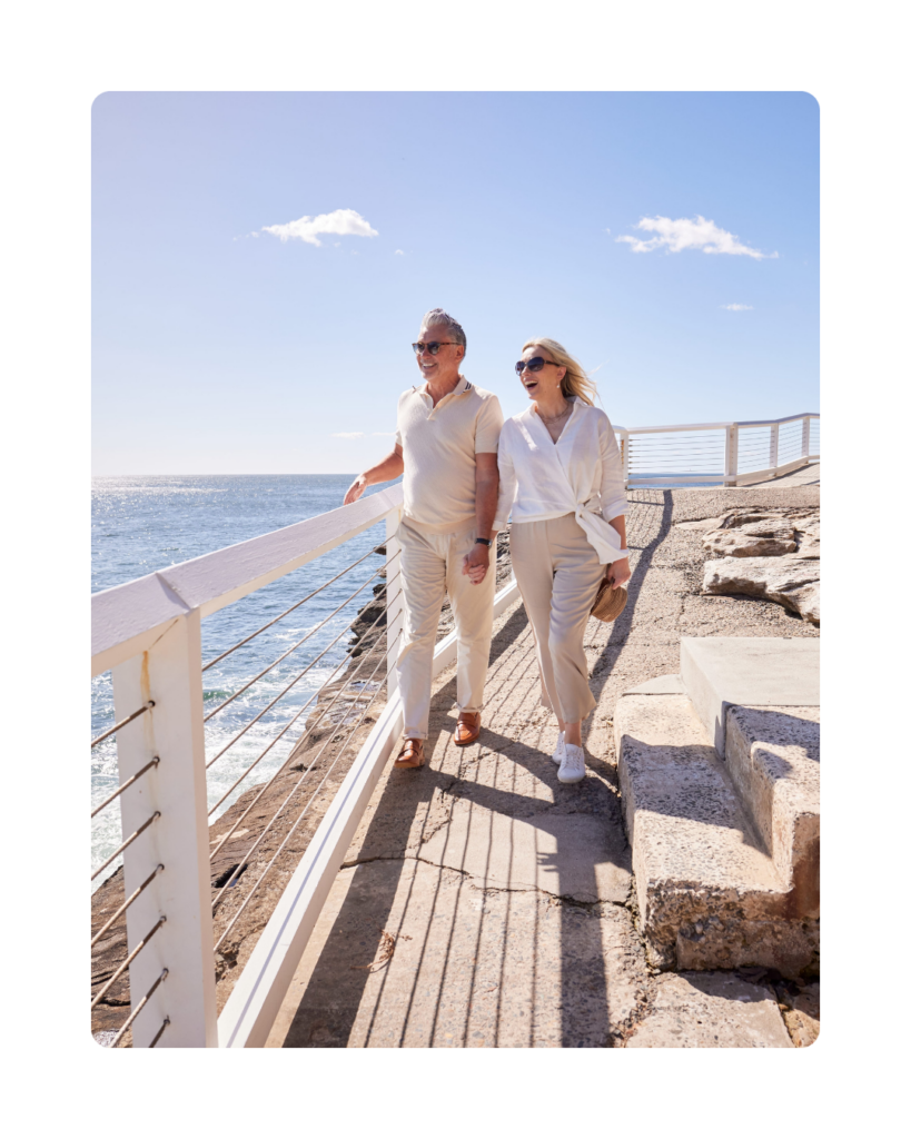 “Bucket list” beach boardwalk/promenade day