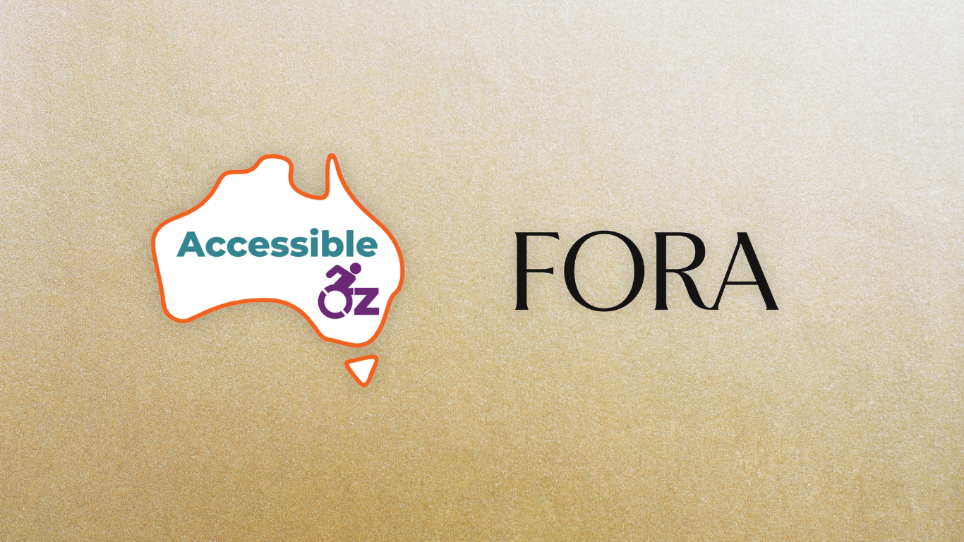 AccessibleOz | Fora
